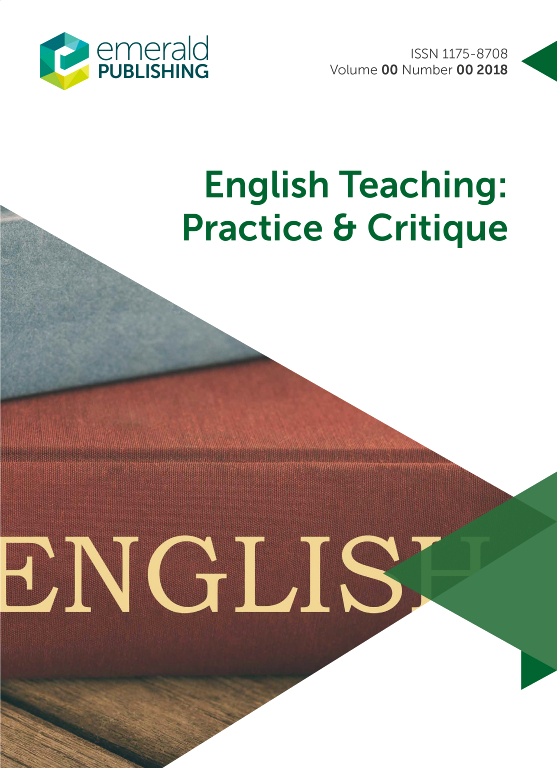 Go to journal home page - English Teaching: Practice & Critique